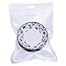 Beautyflier Set of 4 Ceramic Sauce Dish Soy Sauce Dipping Bowls Appetizer Plates Side Dishes Serving Dish Japanese Style Dinnerware Set (Leaf&flower(3.5inch))