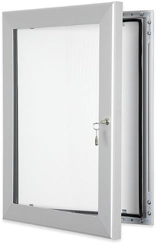 1524x1016mm (60x40) External Lockable Pinnable Notice Board with Waterproof Seal for Outdoor or Indoor Use