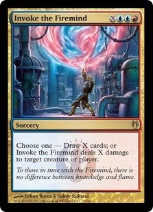 Magic: the Gathering - Invoke the Firemind - Duel Decks: Izzet vs Golgari