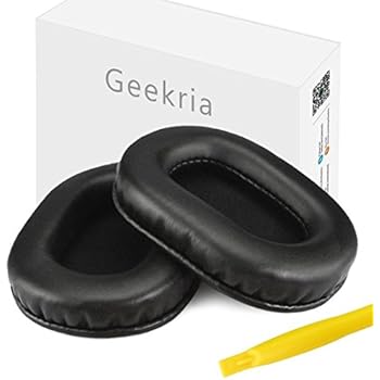 Geekria Earpad for MDR-7506, MDR-V6, MDR-CD900ST Headphone Replacement Ear Pad/Ear Cushion/Ear Cups/Ear Cover/Earpads Repair Parts