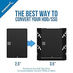 SABRENT 3.5 Inch to x2 SSD / 2.5 Inch Internal Hard