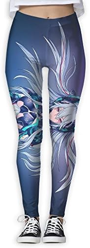 QP8BD Magical Girl Women's Yoga Pants Workout Health Fitness Power Flex High Waist Pants