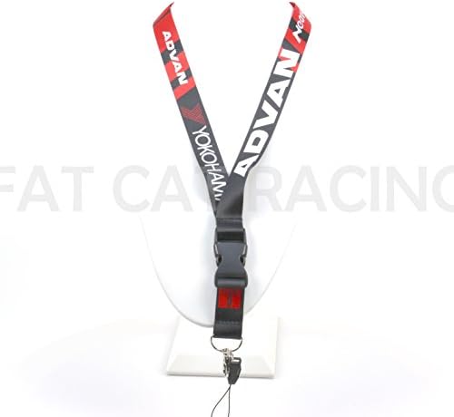 JDM ADVAN Neova Type One YokohamaLanyard for Racing Enthusiasts Double Sided