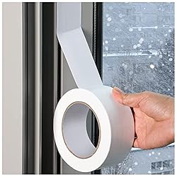 fowong Window Weather Stripping Tape, White Window