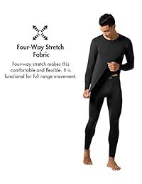 LAPASA M09 - Camisas de manga larga para hombre, térmicas, forro polar, 2 unidades