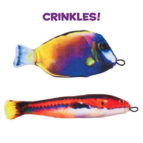 Jackson Galaxy Catch of The DayFish (2 Pack) Cat Toys Stuffed with