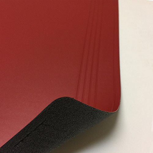 Artistic 17"x22" Euro-Pad Desk Pad Desk Protector, Copy-Safe, Embossed Burgundy
