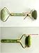 Acupress Jade Roller Massager Face and Neck Skin Slimming Massager Beauty Tools (TypeA&E)