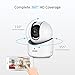 ANNKE 720p IP Camera, 1.0Megapixel Wireless Camera Wi-Fi PT Camera with 2-Way Audio and Remote Pan/Tilt (White)