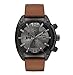 Diesel Men's DZ4317 Overflow Analog Display Quartz Movement Brown Watch