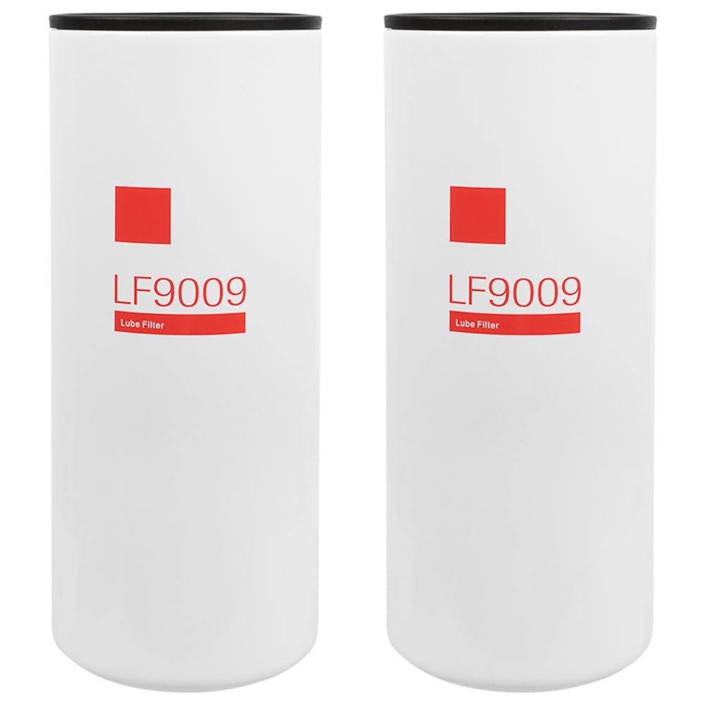 Photo 1 of 2PCS LF9009 Oil Lube Filter Compatible With ISC 8.3L ISL/QSL 9.0L ISM N14 M11 NTA 855 Diesel Engines Replaces 3401544 P553000 51748XD BD7309 TECXLF7000 XLF75000 XLF7000 AT193242 1216400561 PF1217F