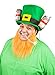 BigMouth Inc Lucky Leprechaun Drinking Hat, Novelty Drink Guzzler Hat with Straw