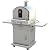22.8" Outdoor Pizza Oven Gas Grill Steel Grade: 430 High Grade