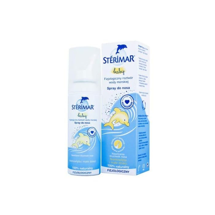 Sterimar Baby - Spray Isotonic Nasal Seawater Solution - 100ml - 100% Natural