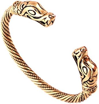 Jormungandr Viking Bracelet Snake Serpent Pagan Norse Snakes Reptile Bangle Handmade Heathen LARP