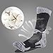 YUEDGE 5 Packs Men's Antiskid Wicking Outdoor Multi Performance Hiking Cushion Socks, Men shoe 7-10.5 US Size