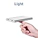 Polanfo M50000 Portable Power Bank 12000mAh External Battery Charger, Ultra Slim Design with 2 USB Ports for iPhone7 Plus 6s 6 Plus, iPad, Samsung Galaxy and More -Sliver