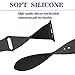 VATI Sport Band Compatible with Apple Watch Band 40mm 44mm 42mm 38mm, Soft Silicone Sport Strap Replacement Bands Compatible with iWatch Apple Watch Series 4, Series 3/2/1 S/M M/L