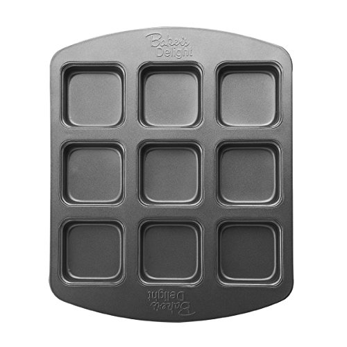 Baker's Advantage Nonstick Brownie Bar Pan, 9Cavity The Home Kitchen