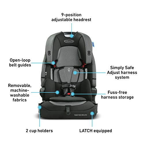 Graco Tranzitions SnugLock in Harness Booster Seat, Fairmont