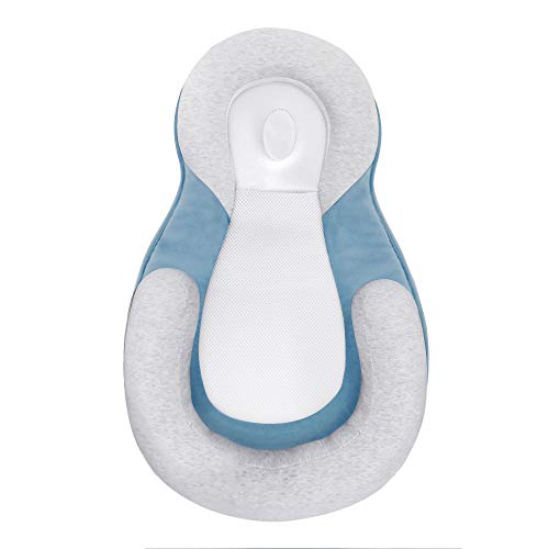 Mestron Portable Baby Bed Babies Head Support Pillow Newborn Baby