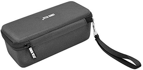 Carrying Case Travel Bag for Bose Soundlink Mini/Mini 2 Bluetooth Portable Wireless Speaker,Armor Wear Hard Case - Fits The Wall Charger, Charging Cradle. Fits with The Bose Silicone Cover.Black