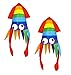Rhode Island Novelty Unisex Novelty Rainbow Squid Costume Party Hat Cap (2 Pack), Adult Medium