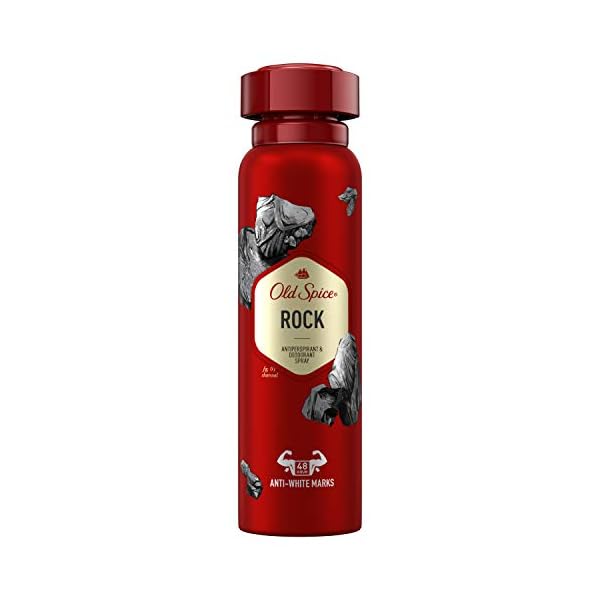 Old-Spice-Rock-Antiperspirant-Body-Spray-150-ml-Deodorant-Spray-for-Men-48-Hours-Protection-Against-Heavy-Sweating Old Spice Deep Sea Deodorant Body Spray | 150 ml | Deodorant Spray Without Aluminium for Men | Men's Deodorant with Long…