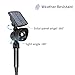 Sunba Youth Solar Lights, Outdoor Solar Spotlights, 2-in-1 Waterproof Landscape Light Adjustable Wall Light, 4 LED Security Lighting, Auto On/Off Yard Garden Driveway Pathway Lawn Pool