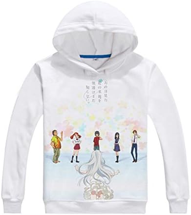 Anohana cosplay logo Honma Meiko costume hoodie