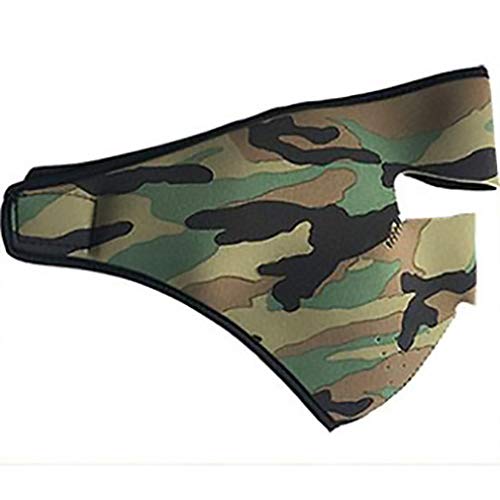Waterproof Face mask face shield Face cover for sun protective & hiking Camouflage