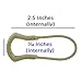 Spartan Zipper PULLS (6 Pack) (Black)