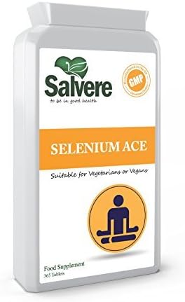 Selenium ACE 365 Tablets, Potent Antioxidant with Vitamins A, C & E to Protect Against Free Radicals, Support Cardiovascular Health, Immune System Booster & Healthy Reproductive System in Both Men & Women