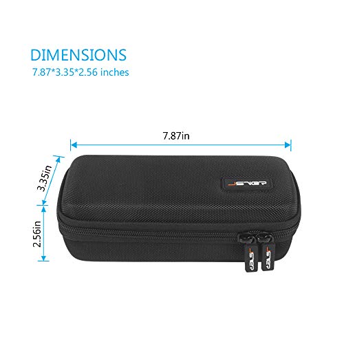 Carrying Case for DJI Osmo Pocket JSVER Min Hard Shell Osmo Pocket Travel Storgae Case Controller Wheel, ND Filters, SD Memory Cards, Smartphone adapters and Accessories