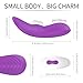 Clitoral Vibrator, G Spot Clit Dildo Vibrators, Waterproof Rechargeable Clitoris Stimulator with 9 Vibration Patterns Sex Toys for Women