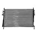 Radiator Assembly Aluminum Core Plastic Tank 1 Row Compatible with 2002-2008 Jaguar X-Type JA3010119 CU2622