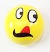 Rhode Island Novelty Emoji Face Squeeze Balls- 24 3'' Stress Relax Emotional Toy Balls Great Office Holiday Idea Stocking Stuffer Gag Toy (24 Pack)