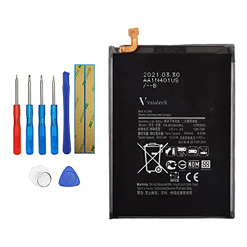 Vvsialeek EB-BG580ABU Replacement Battery