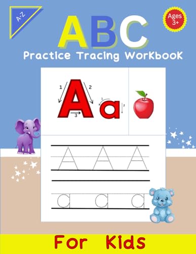 ABC Practice Tracing Workbook For Kids: Learning to