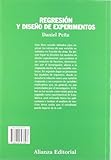 Image de Regresion y diseno de experimentos / Regression and Experimental Design (Spanish Edition)