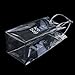 TOPBATHY Durable Clear Transparent PVC Champagne Wine Ice Bag Pouch Cooler Bag with Handle