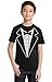 P&B Tuxedo White Funny Youth T-Shirt, Youth M, Black
