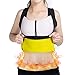 Hot Sweat Slimming Vest Body Shaper for Women, Sauna Vest Belly Fat Burner Neoprene Waist Trainer Tank Top Weight Loss Shapewear No Zipper Black by Bolkopess