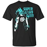Super Saiyan God-Vegeta-Goku-Dragon Ball T-Shirt-Unisex