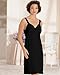 Shadowline Women's Daywear 24 Inch Full Slip 2701424 38 Black