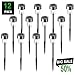 avepio Solar Lights Outdoor, Solar Powered Pathway Lights Bright White, Waterproof Landscape Light for Garden,Lawn,Patio,Yard,Walkway,Driveway (12 Pack)