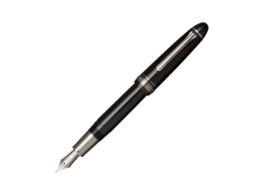 Photo 1 of Sailor Fountain Pen Profit Black Luster Medium Point 11-3048-420