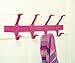 SmartHook ColorZ Garment Friendly Hook Rail - Bright Pink