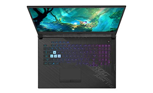 ASUS ROG Strix G17 (2020) Gaming Laptop, 17.3 144Hz IPS Type FHD Display, NVIDIA GeForce RTX 2070 SUPER, Intel Core i7-10750H, 16GB DDR4, 512GB PCIe NVMe SSD, RGB Keyboard, Windows 10, G712LWS-WB74