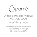 Silicone Wedding Rings for Men by Pomê - Stylish & Affordable Silicone Rubber Rings for Everyday Use & An Active Lifestyle - The Safe Silicone Wedding Band - 4 pack